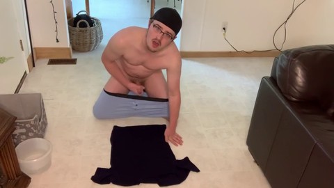 震えオーガズム, ビッグ射精, 長い舌 HD Gay movie