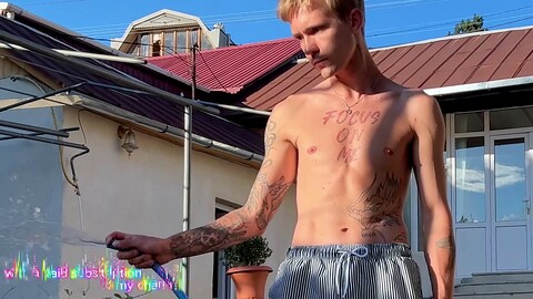 Anilingus, slick, twink HD Gay movie